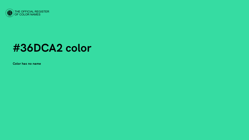 #36DCA2 color image