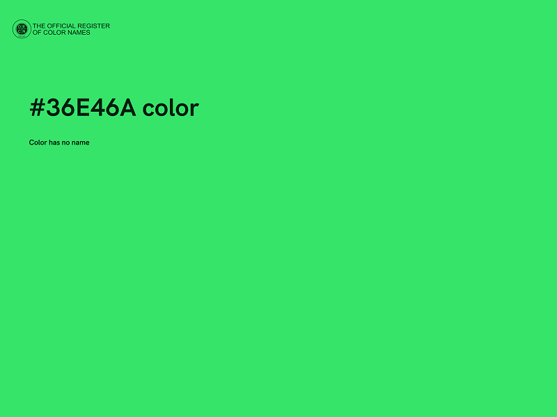 #36E46A color image