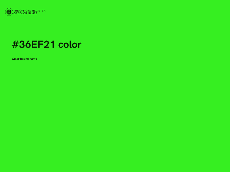 #36EF21 color image