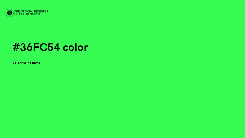 #36FC54 color image
