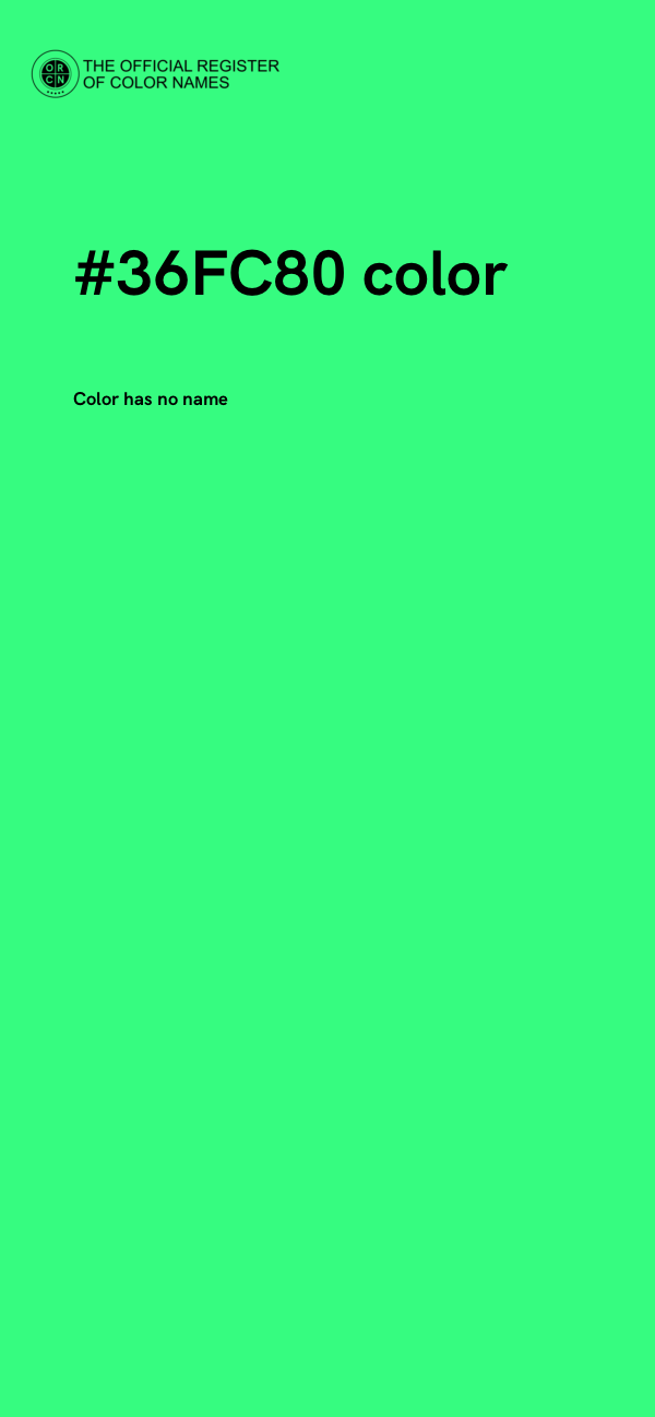 #36FC80 color image