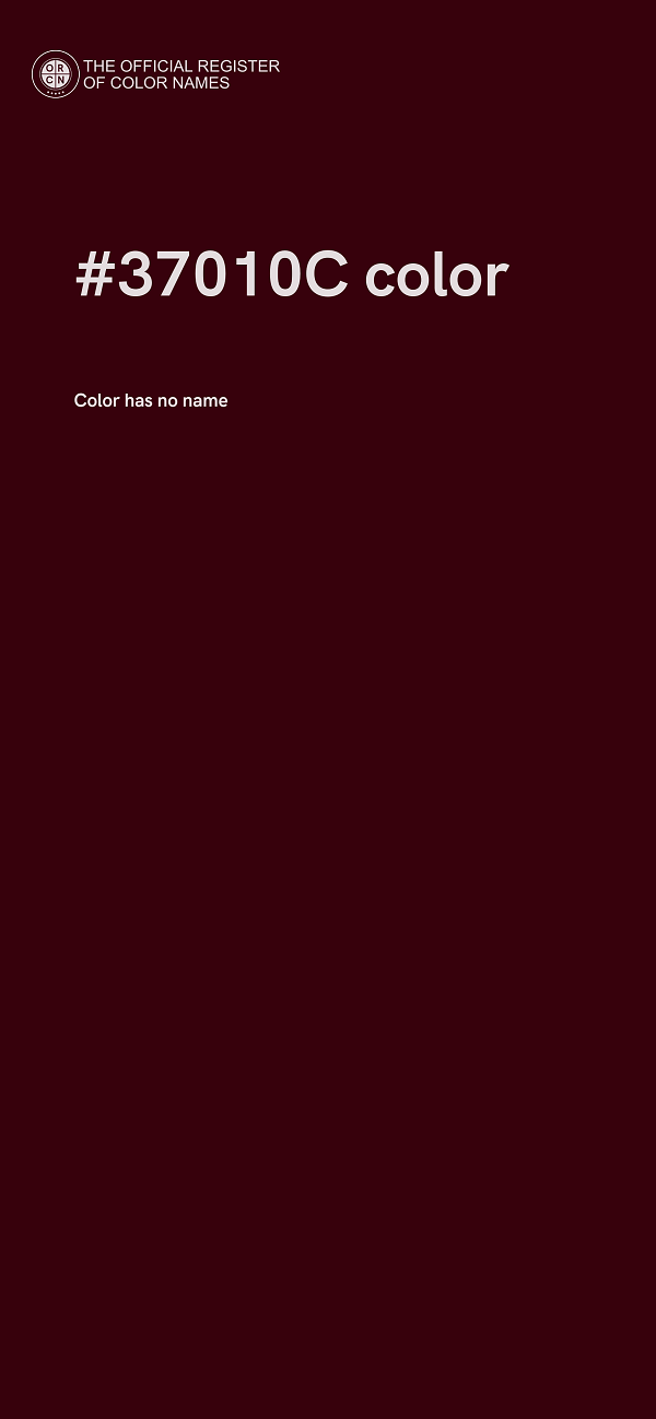 #37010C color image