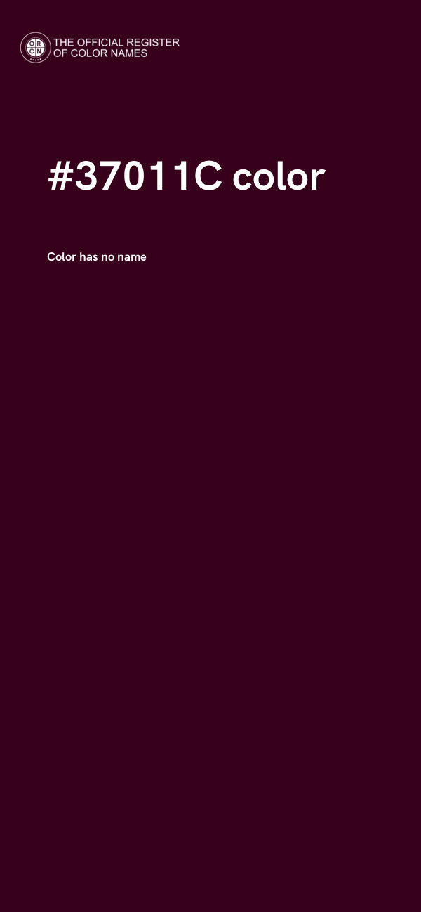 #37011C color image