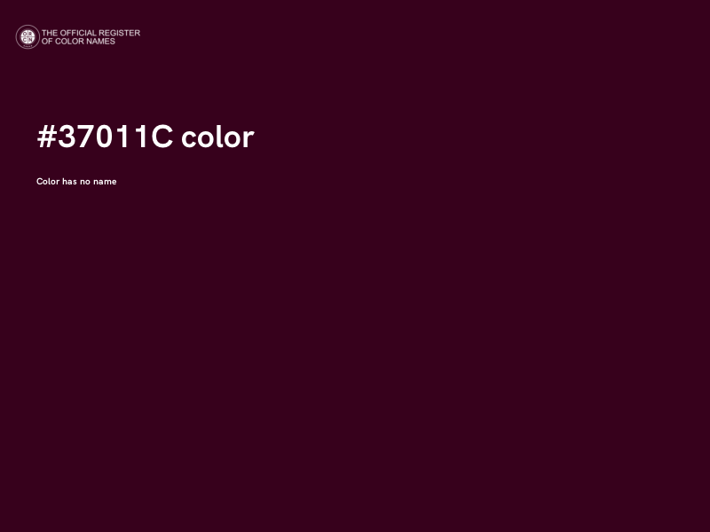 #37011C color image