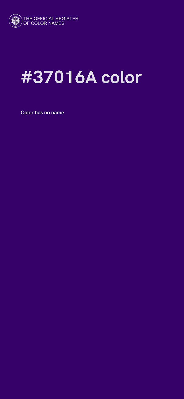 #37016A color image