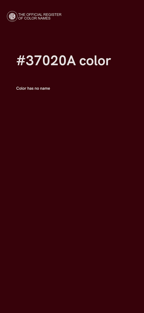#37020A color image