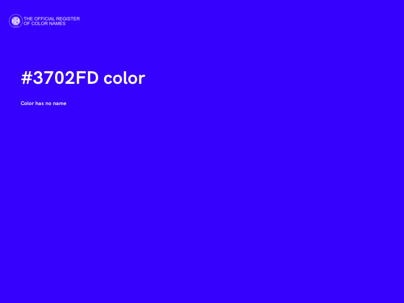 #3702FD color image