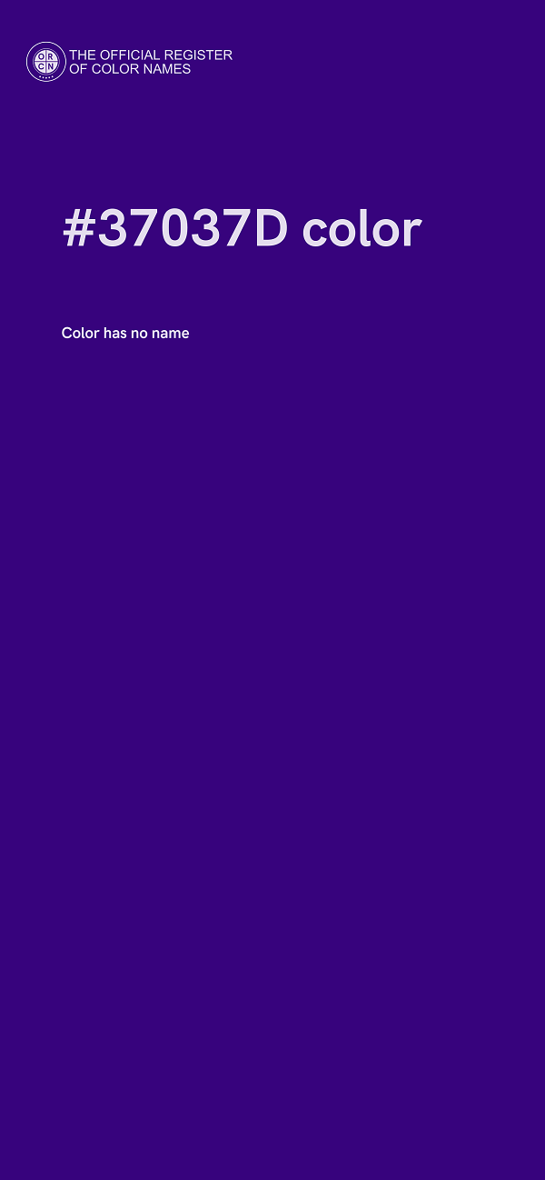 #37037D color image