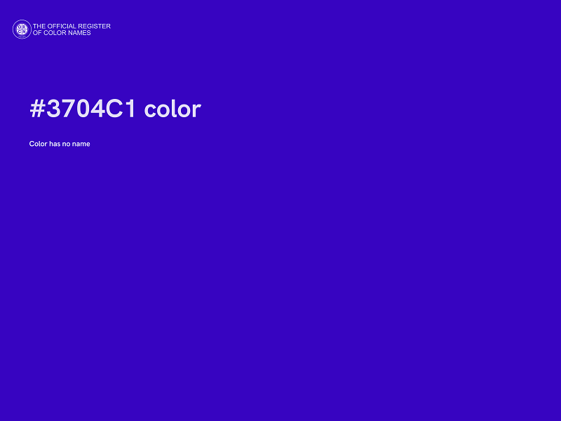 #3704C1 color image