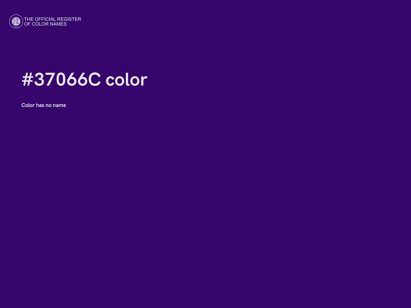 #37066C color image