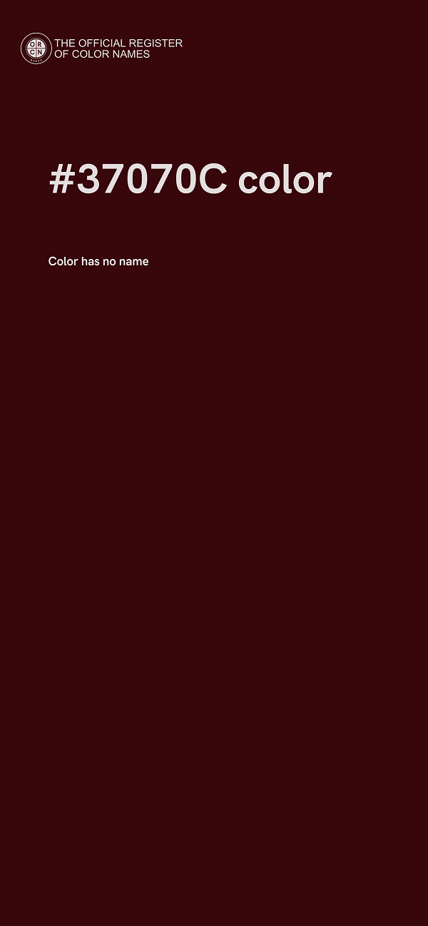#37070C color image