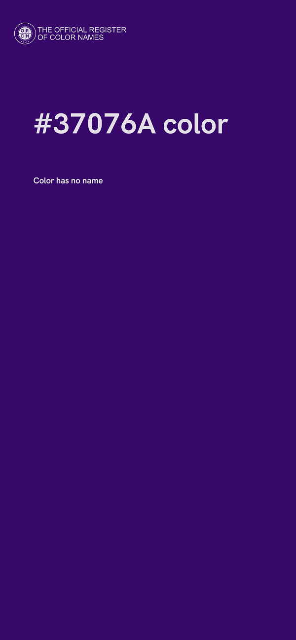 #37076A color image