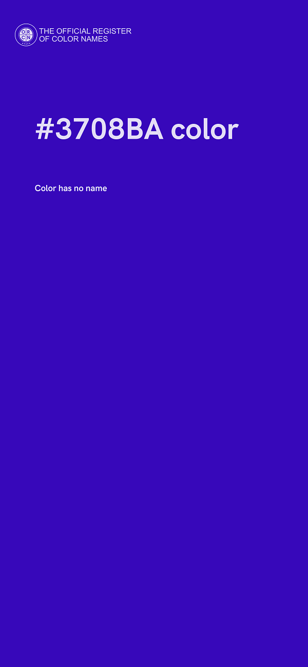 #3708BA color image