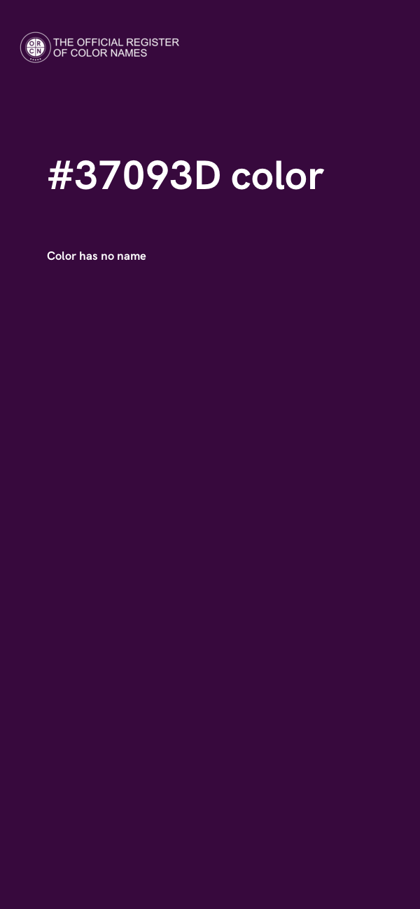 #37093D color image