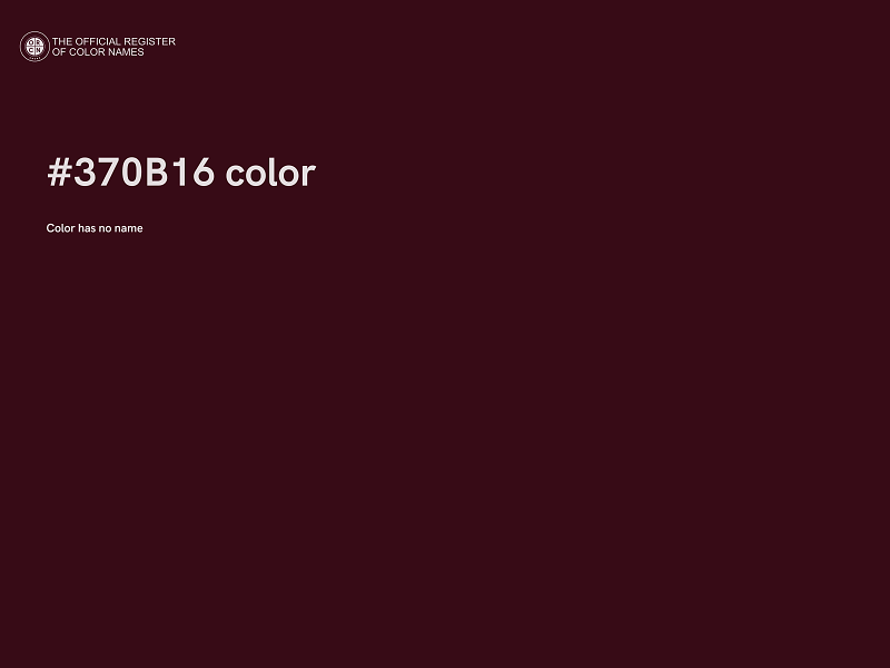#370B16 color image