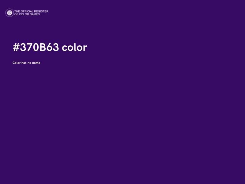 #370B63 color image