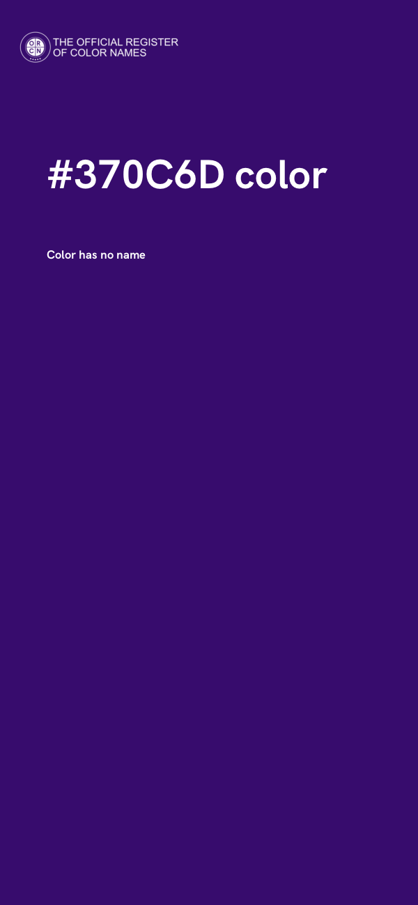 #370C6D color image