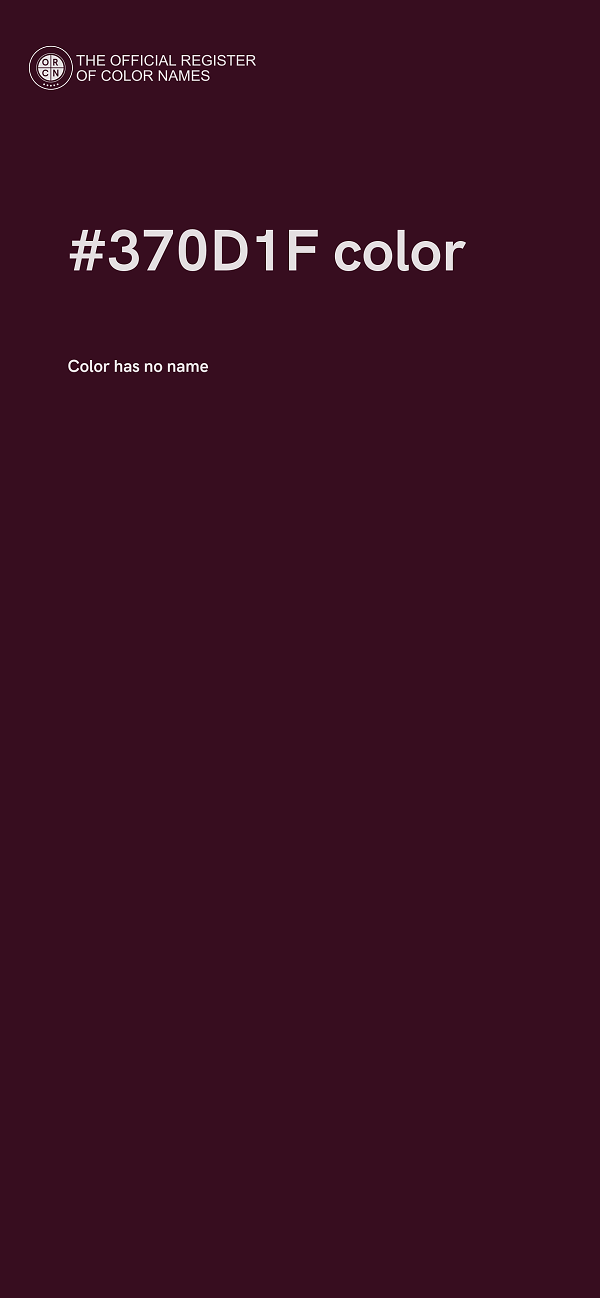 #370D1F color image