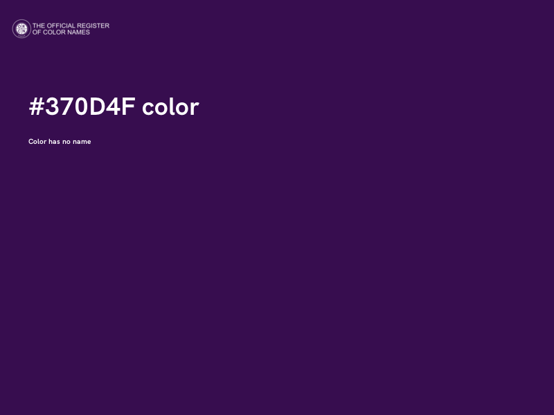 #370D4F color image