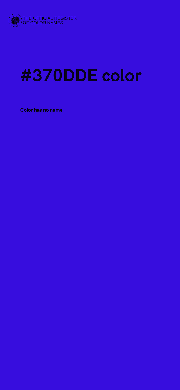 #370DDE color image