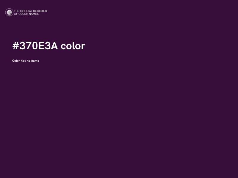 #370E3A color image
