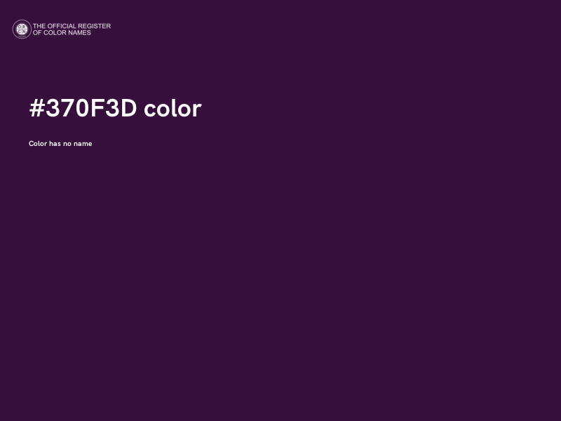 #370F3D color image