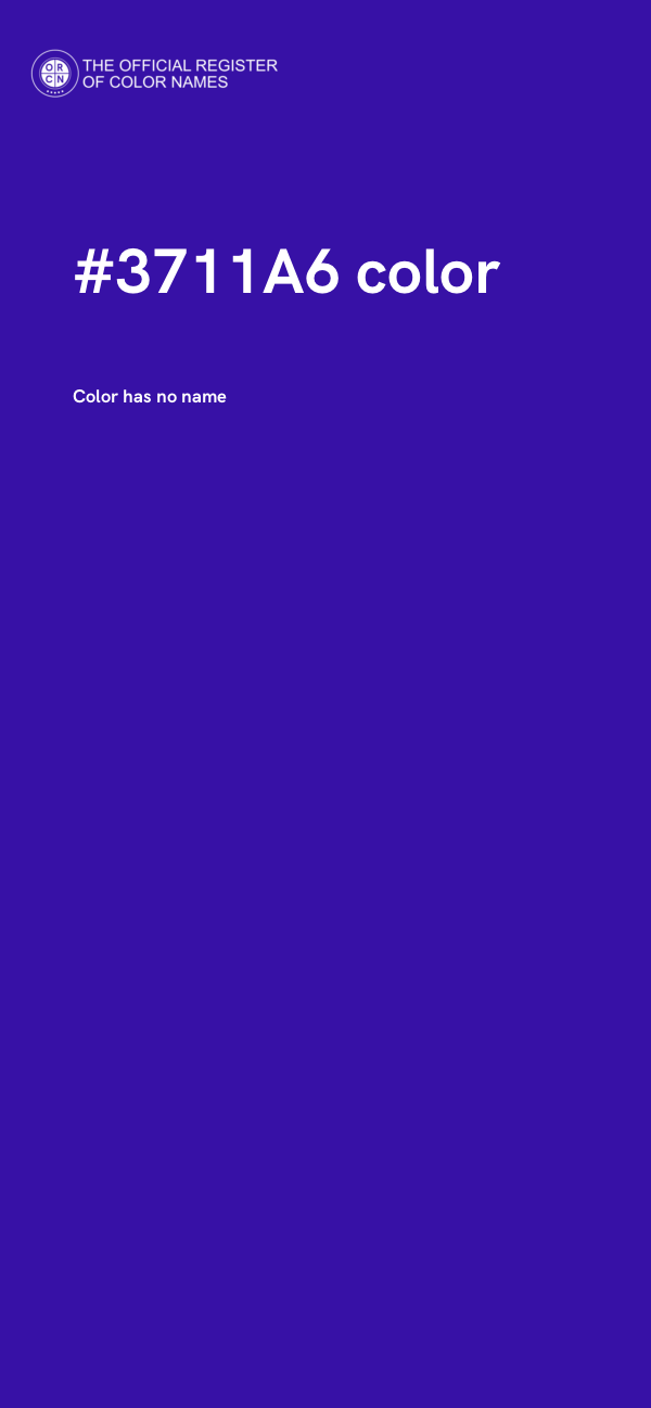#3711A6 color image