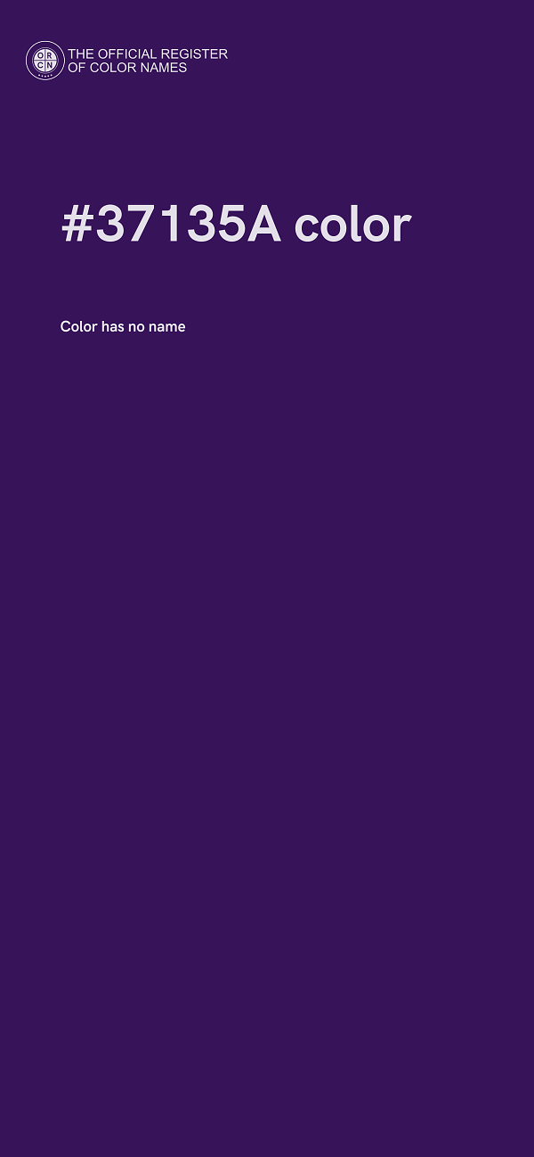 #37135A color image