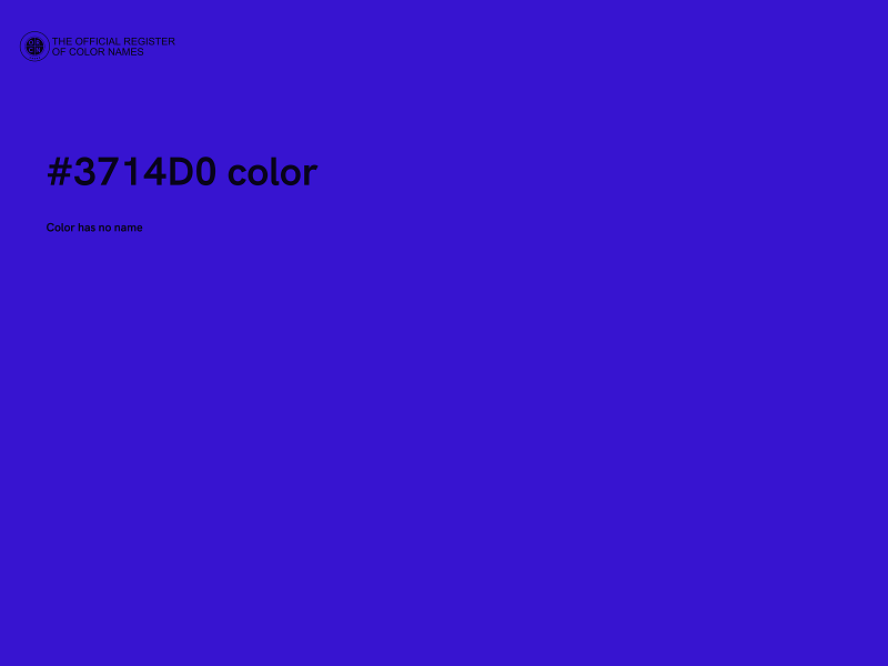 #3714D0 color image