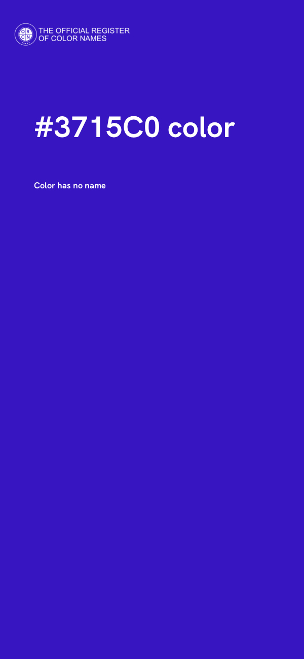 #3715C0 color image