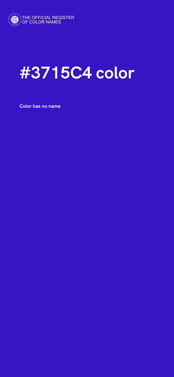 #3715C4 color image