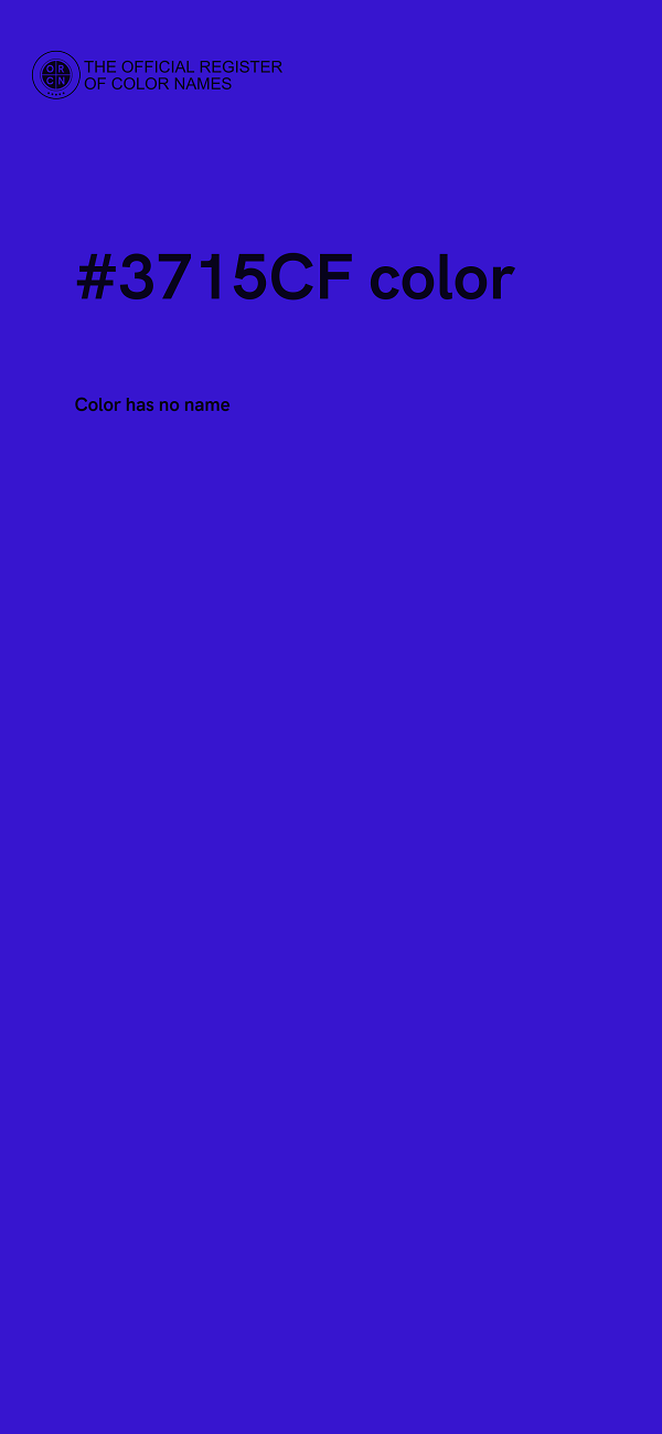 #3715CF color image
