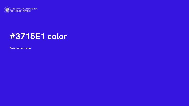 #3715E1 color image
