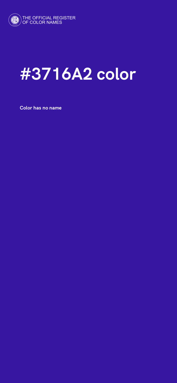 #3716A2 color image