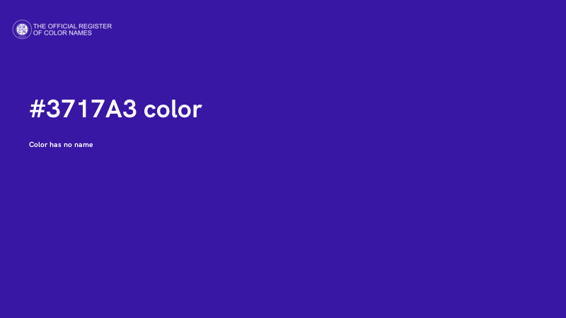 #3717A3 color image