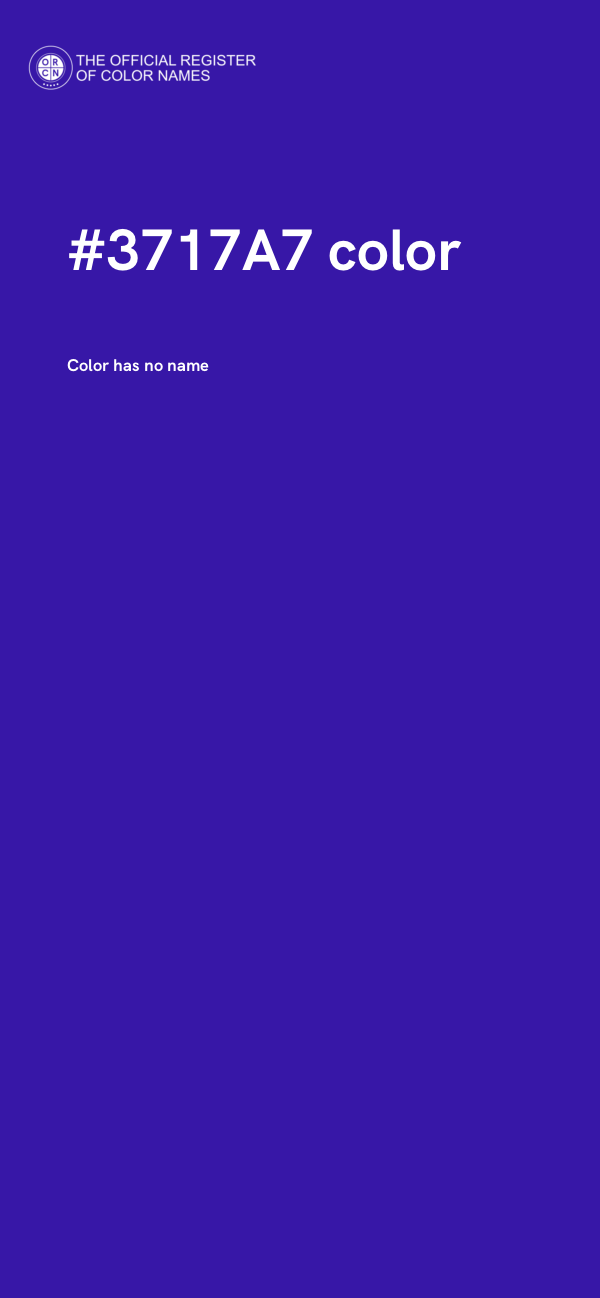 #3717A7 color image