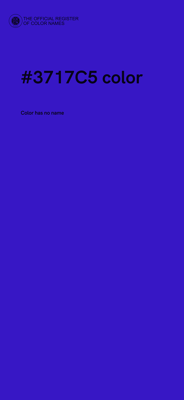 #3717C5 color image
