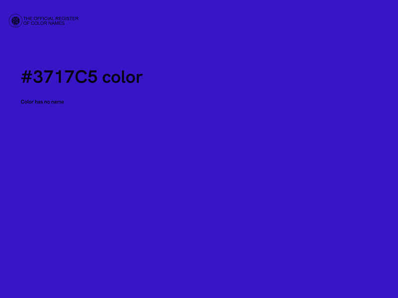 #3717C5 color image