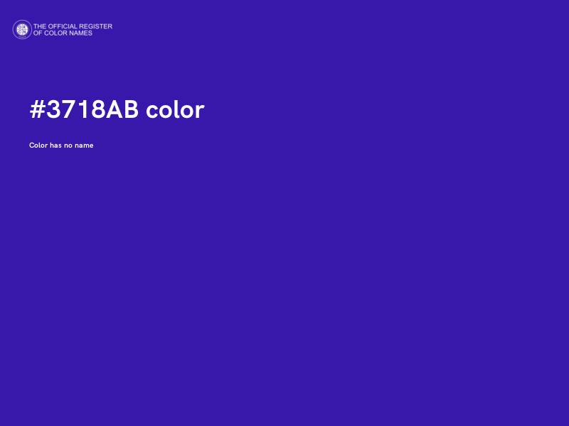 #3718AB color image
