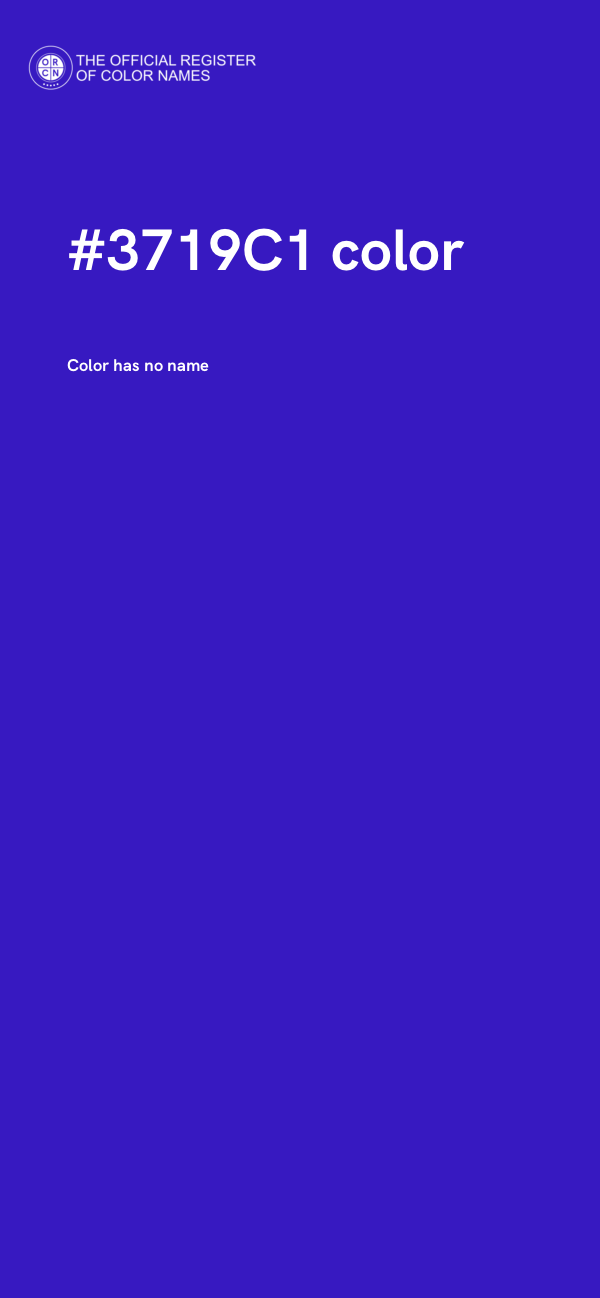 #3719C1 color image