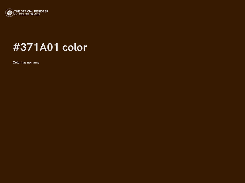 #371A01 color image