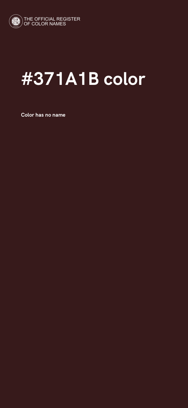 #371A1B color image