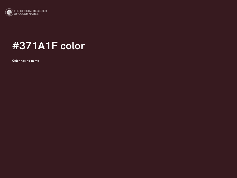#371A1F color image