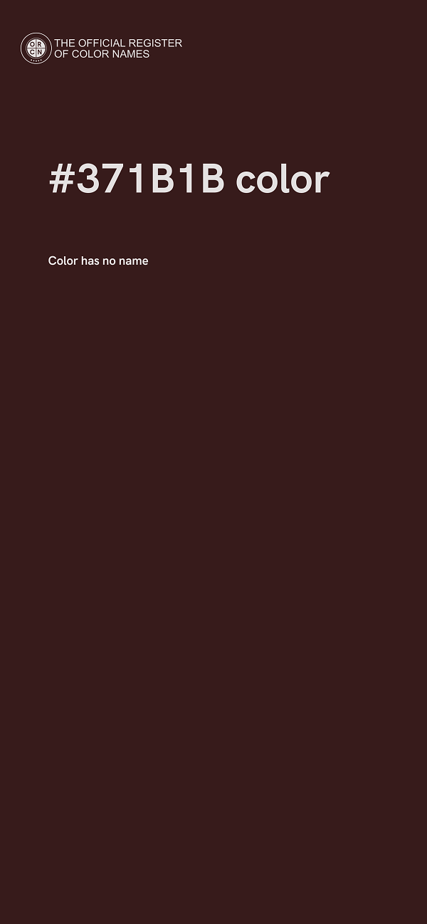 #371B1B color image