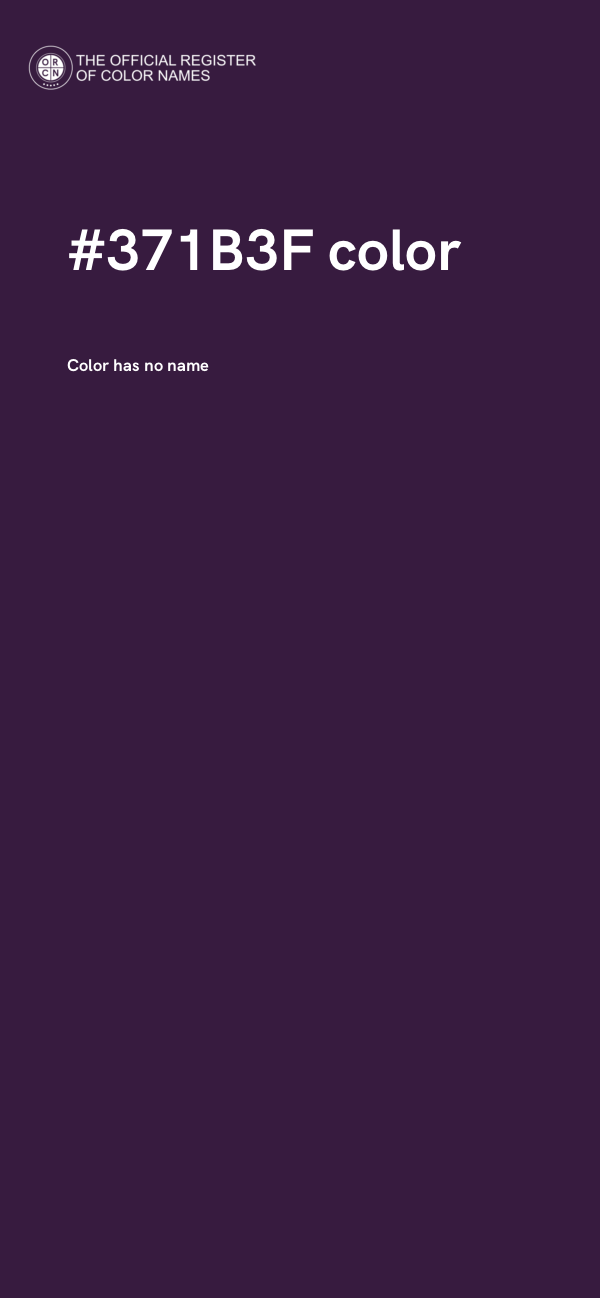 #371B3F color image