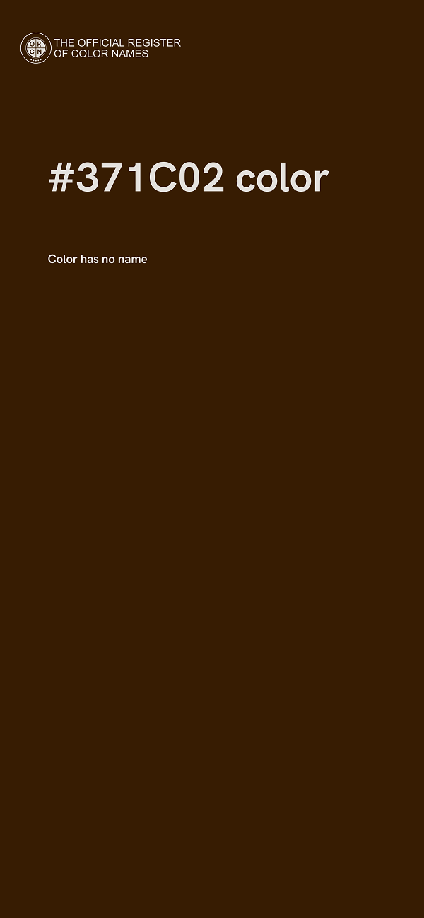 #371C02 color image