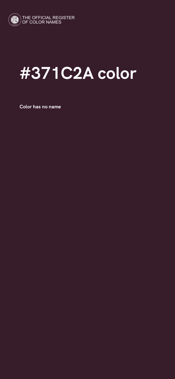#371C2A color image
