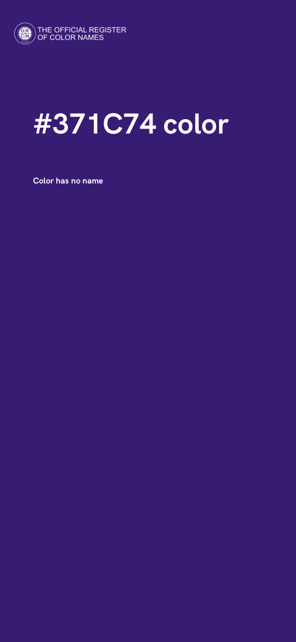 #371C74 color image