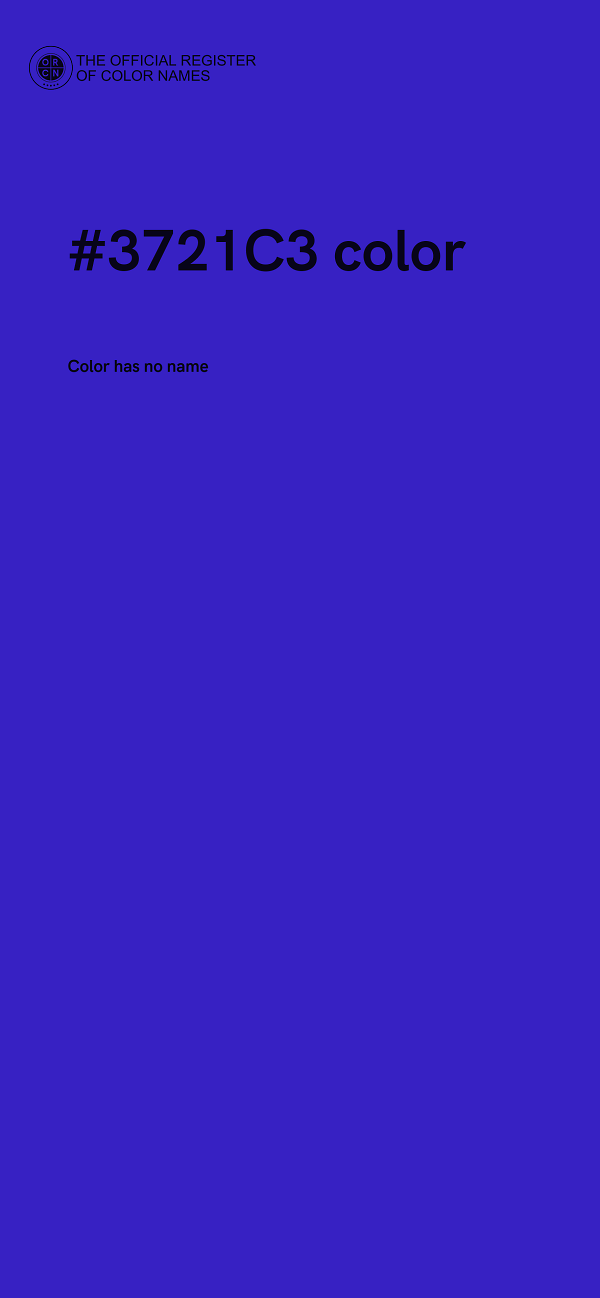 #3721C3 color image