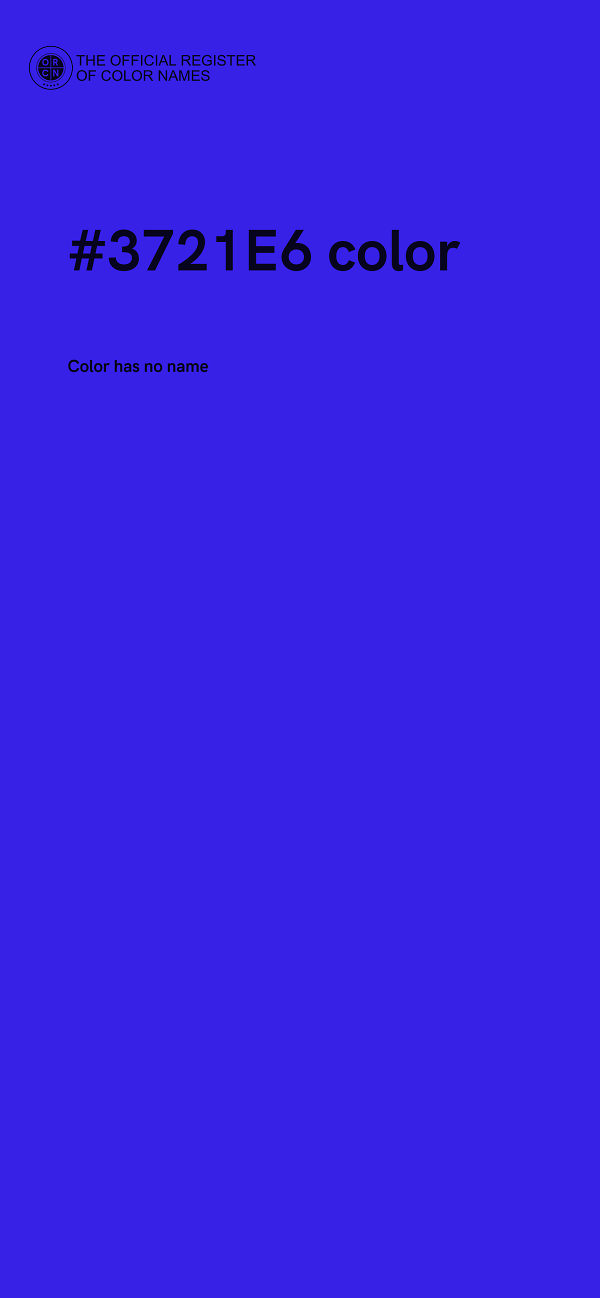 #3721E6 color image